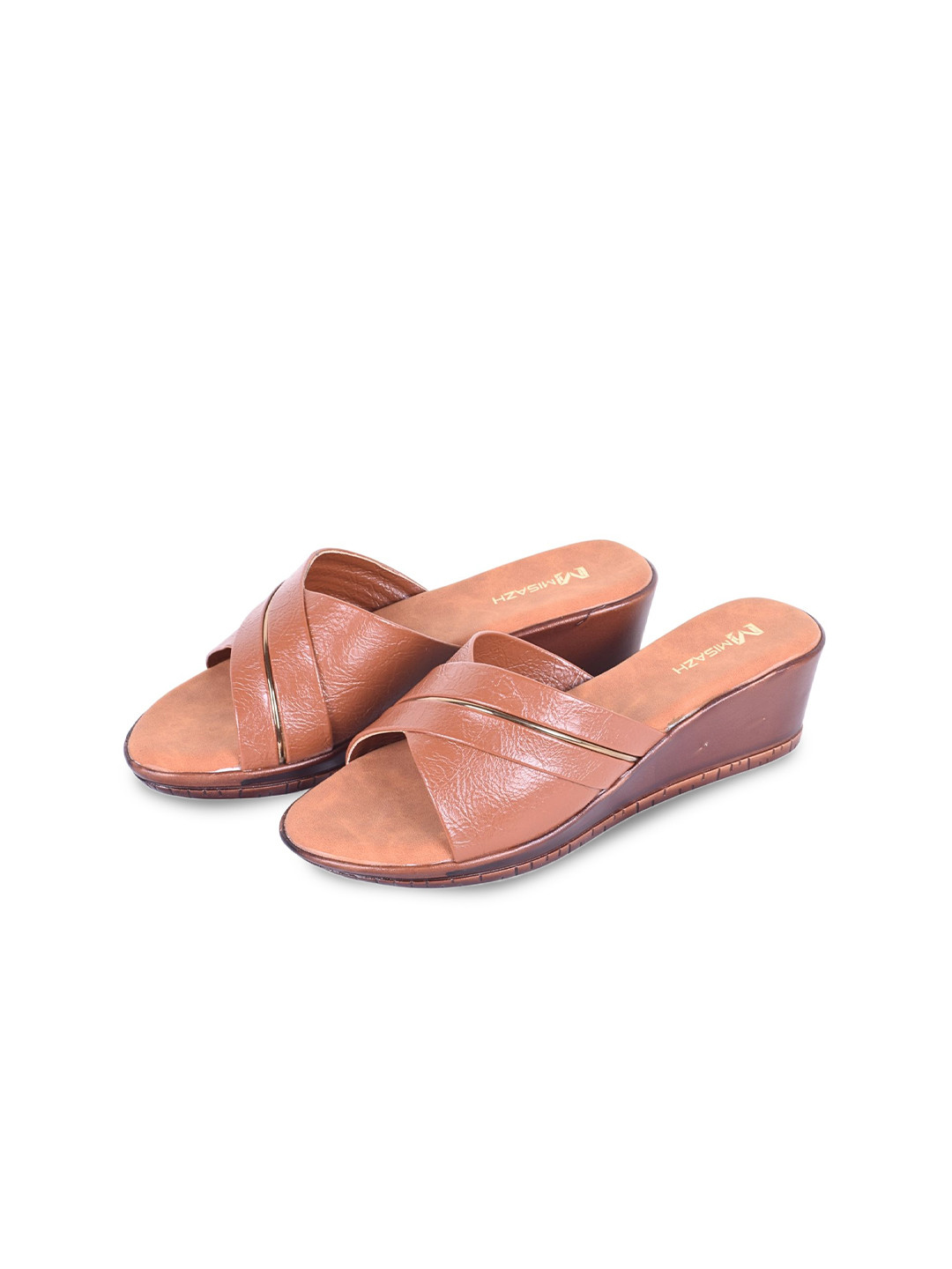 M MISAZH Women Wedge Heel Sandals