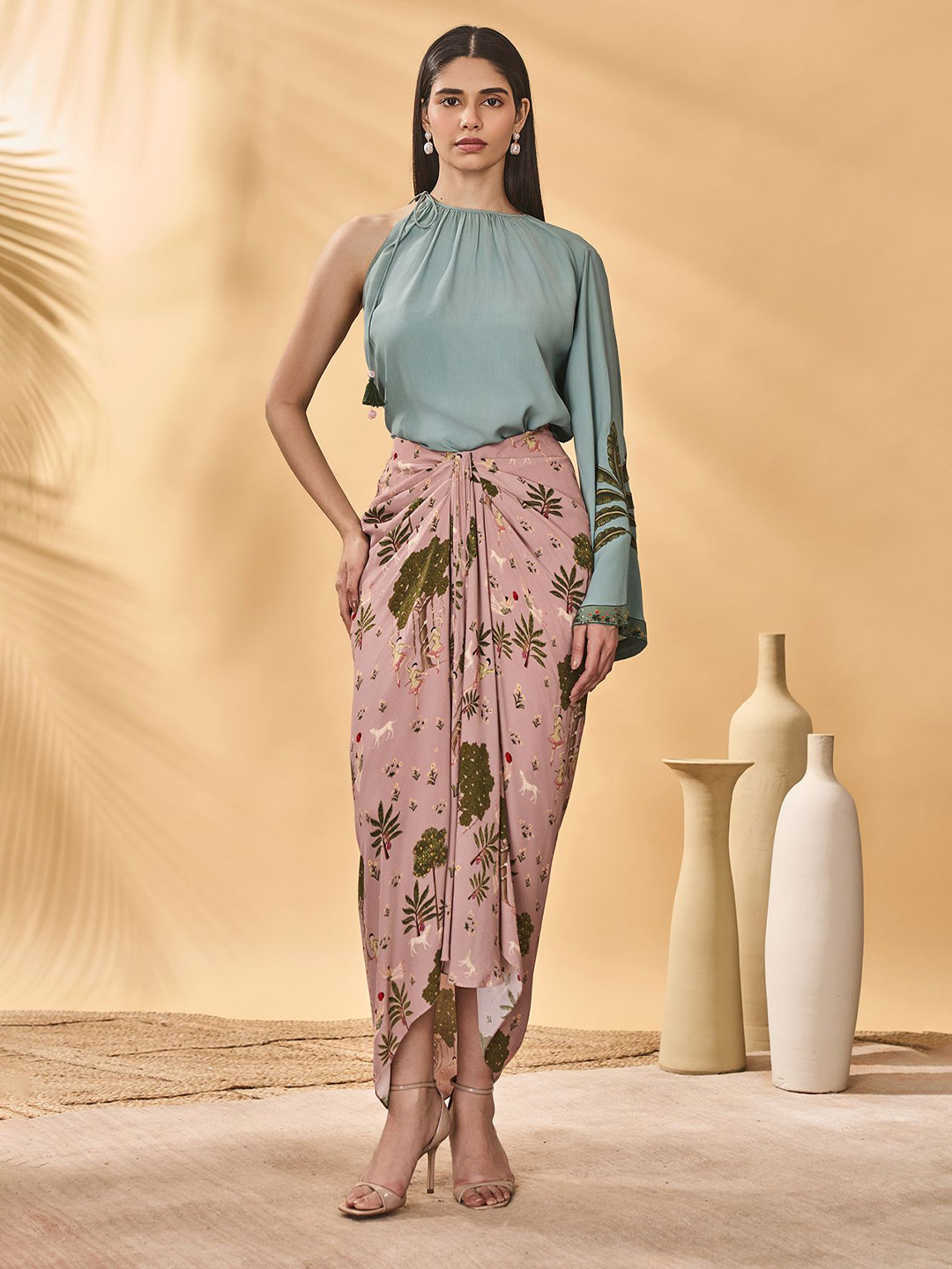 Masaba Pink Pirouette Picnic Skirt