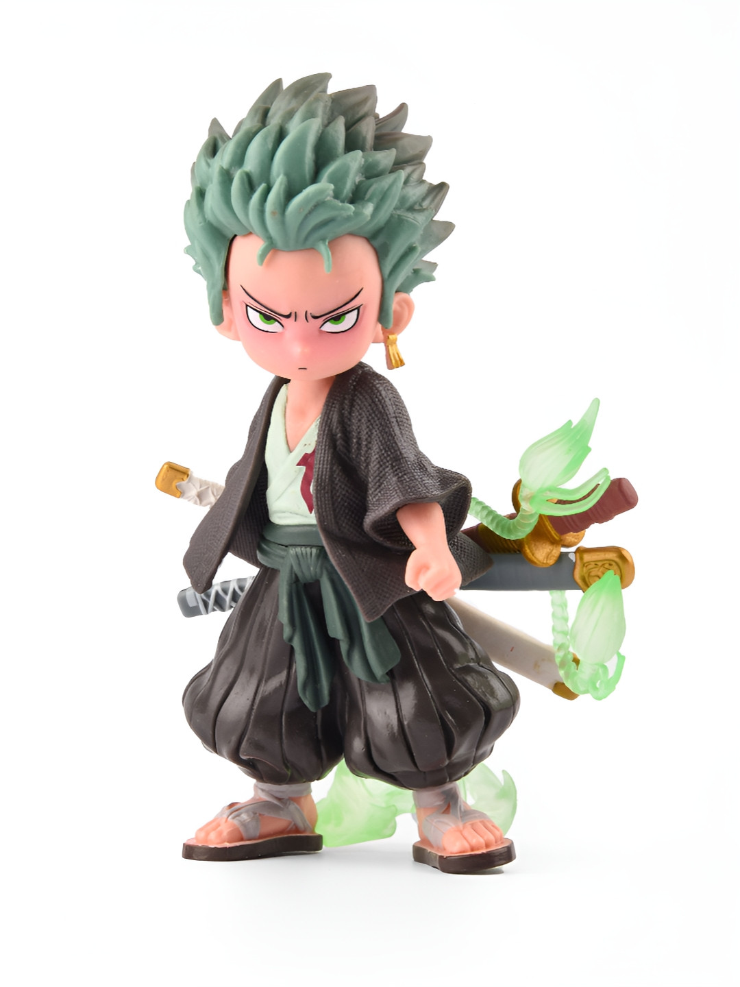 COMICSENSE Wukong Pirate Hunter Zoro Black Plastic Matte Living Room Medium Showpiece - 5.9 Inches