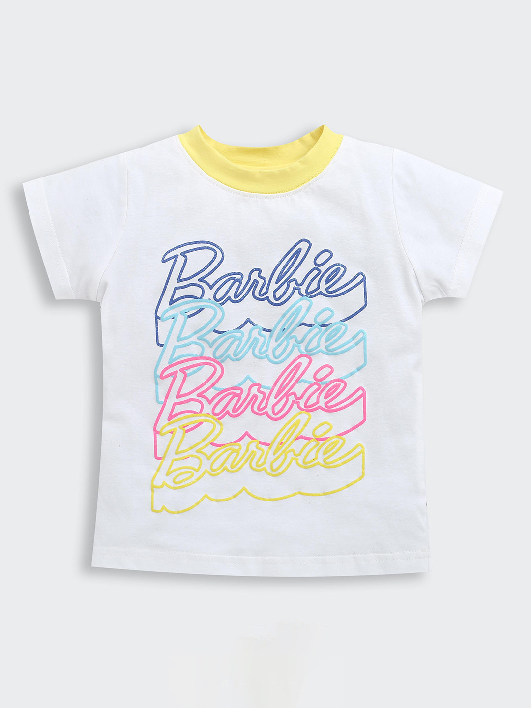 Tiny Girl Brand Logo Print Placement Print Top