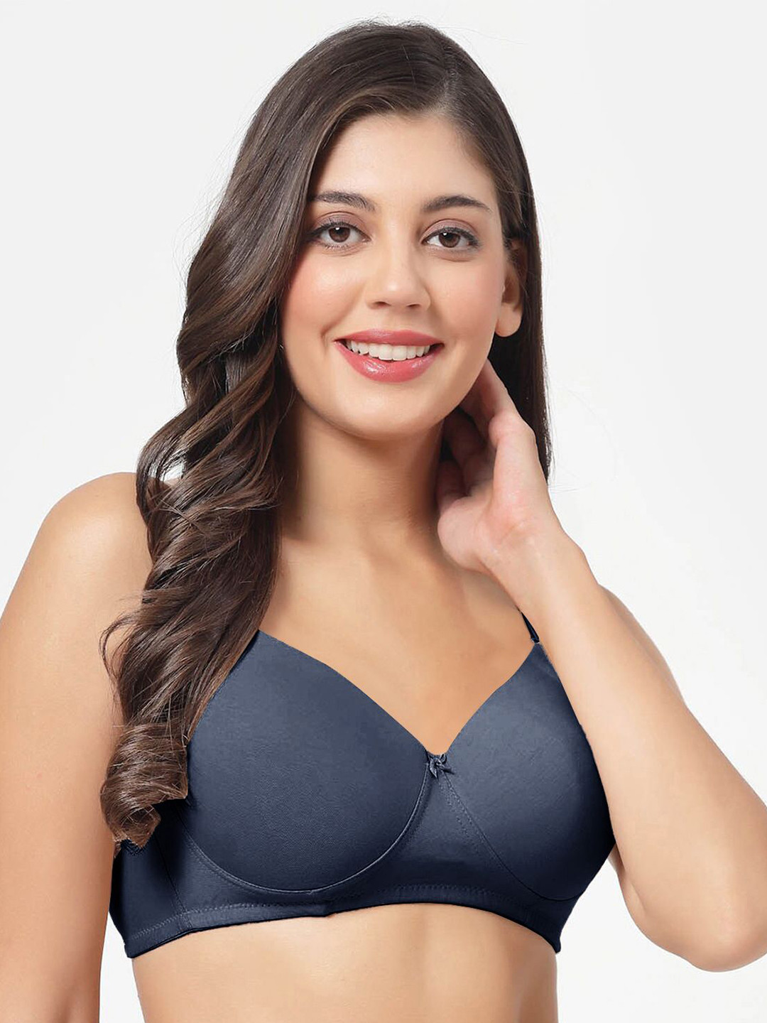 SHYAM SONS FLAIR Plain Mould Women Full Coverage Lightly Padded Seamless T-shirt Bra