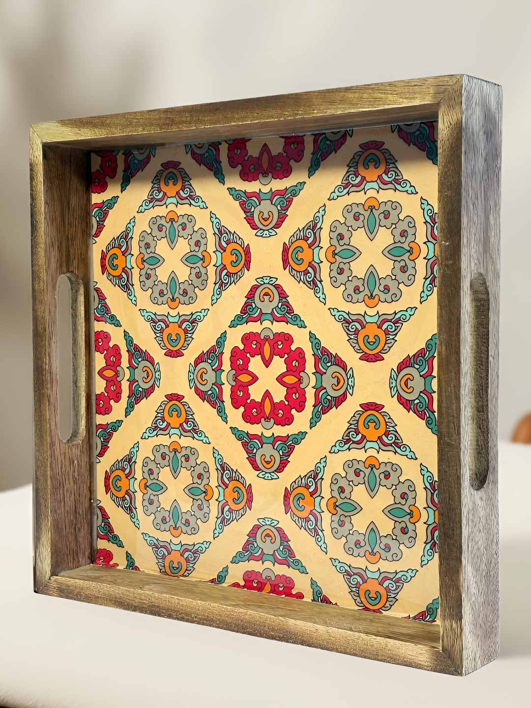 Ekaura Diya-e-Mehfil 1 Piece Tray - Medium