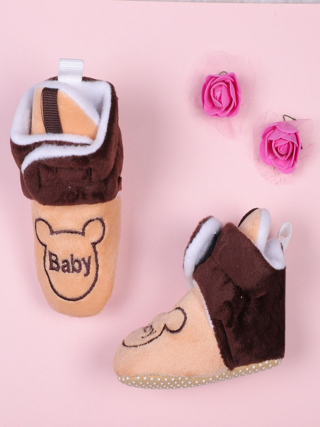 Star Fish Unisex Kids Cotton Booties