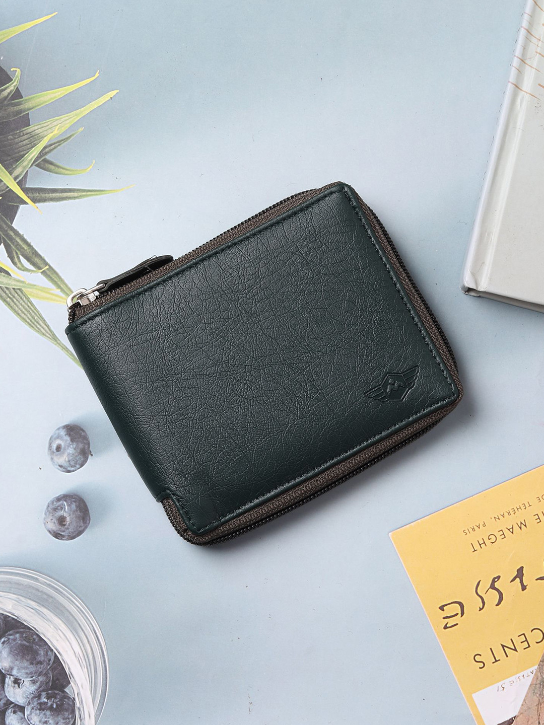 Metronaut Men PU Two Fold Wallet