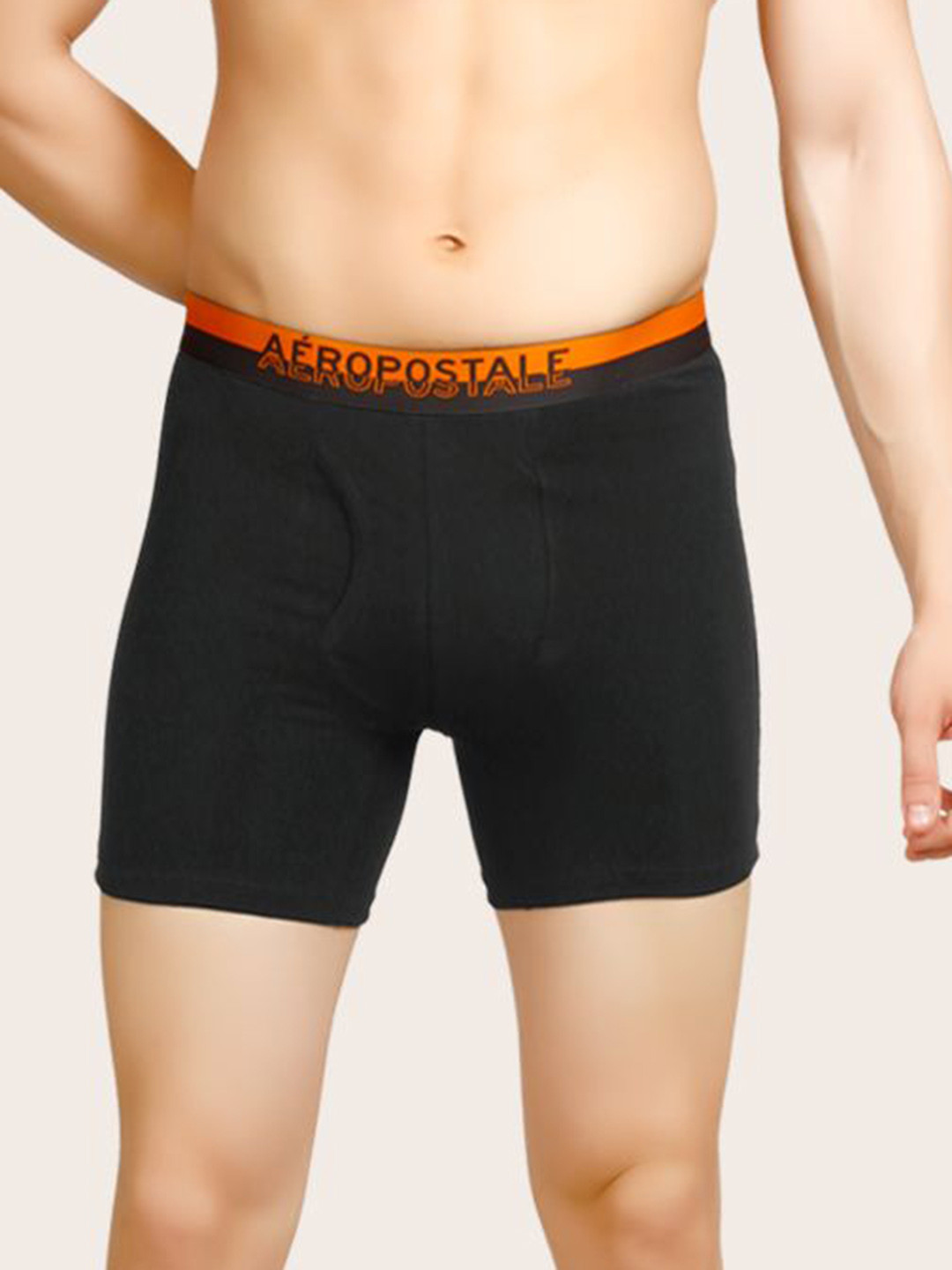 Aeropostale Mid-Rise Long Trunk LJSLTRK01-BLK