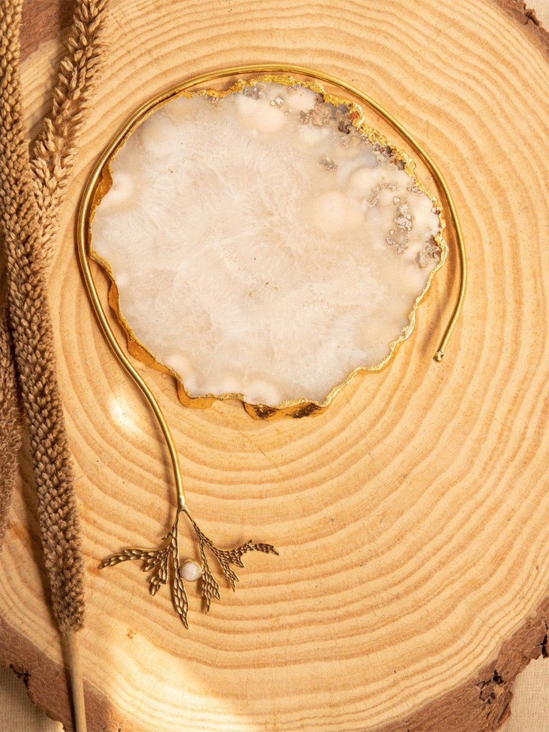 Soul Works Brass Necklace with free Brasso polishing Liquid