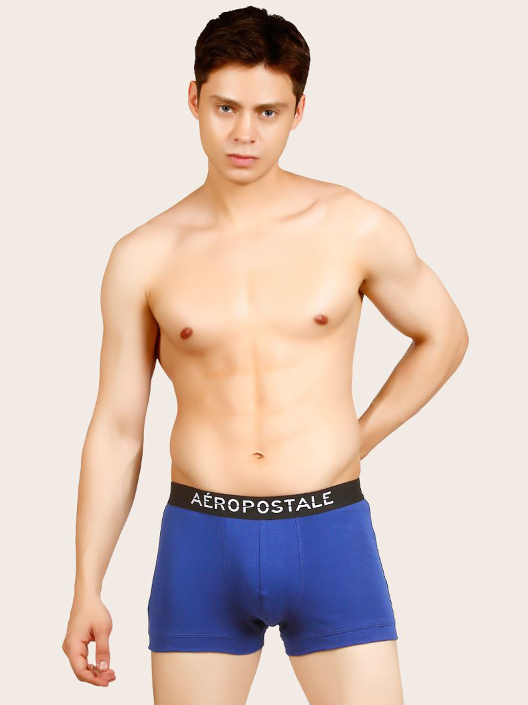 Aeropostale Cotton Mid-Rise Short Trunk RTRK01-BCBL