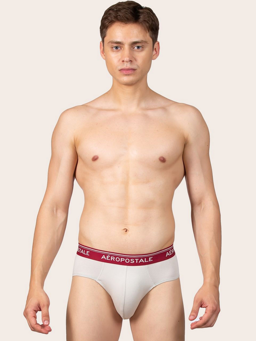 Aeropostale Mid Rise Basic Briefs CIEBF01-LMGS
