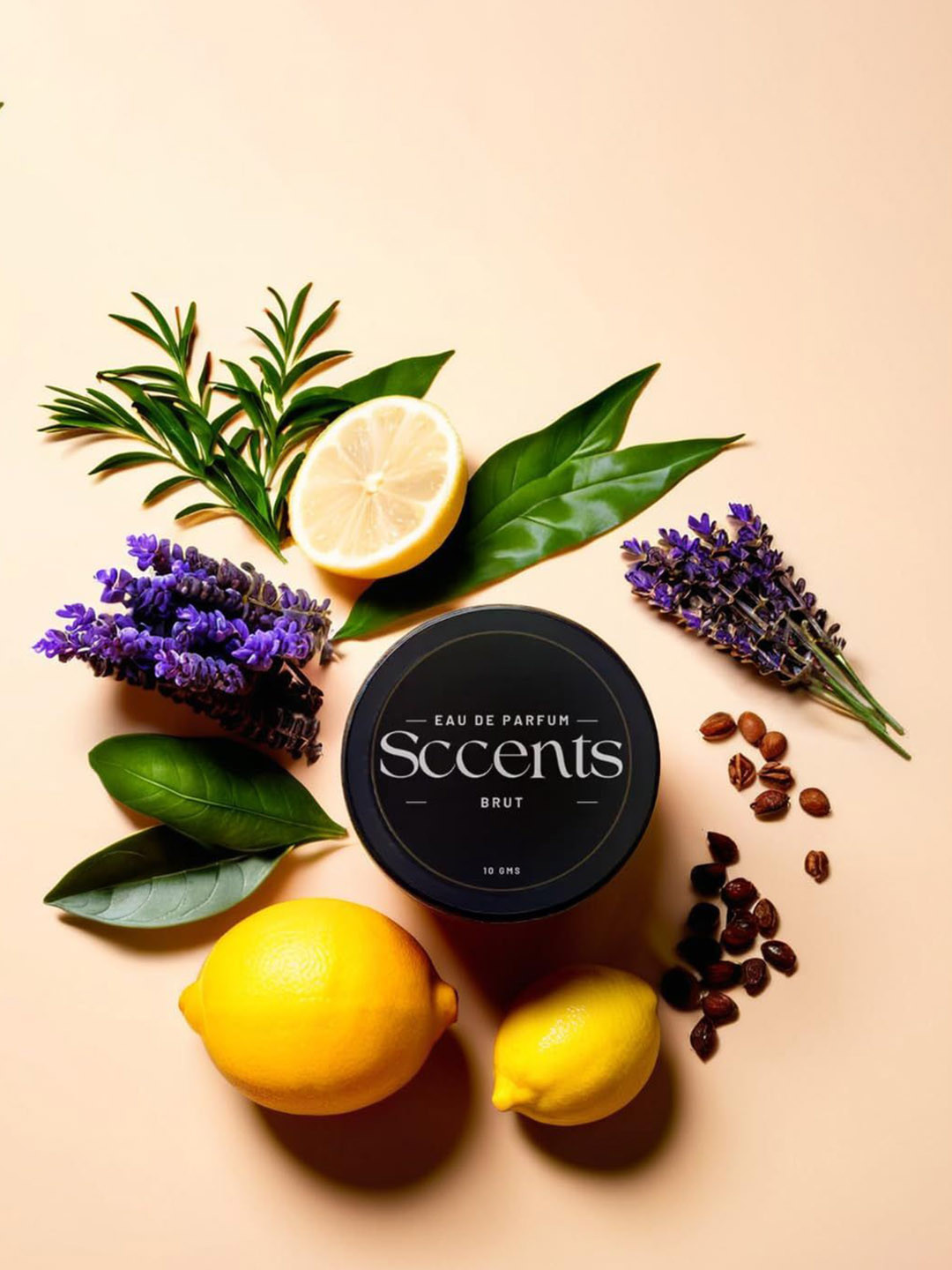 Sccents Brut Solid Long Lasting Eau De Parfum- 10 g