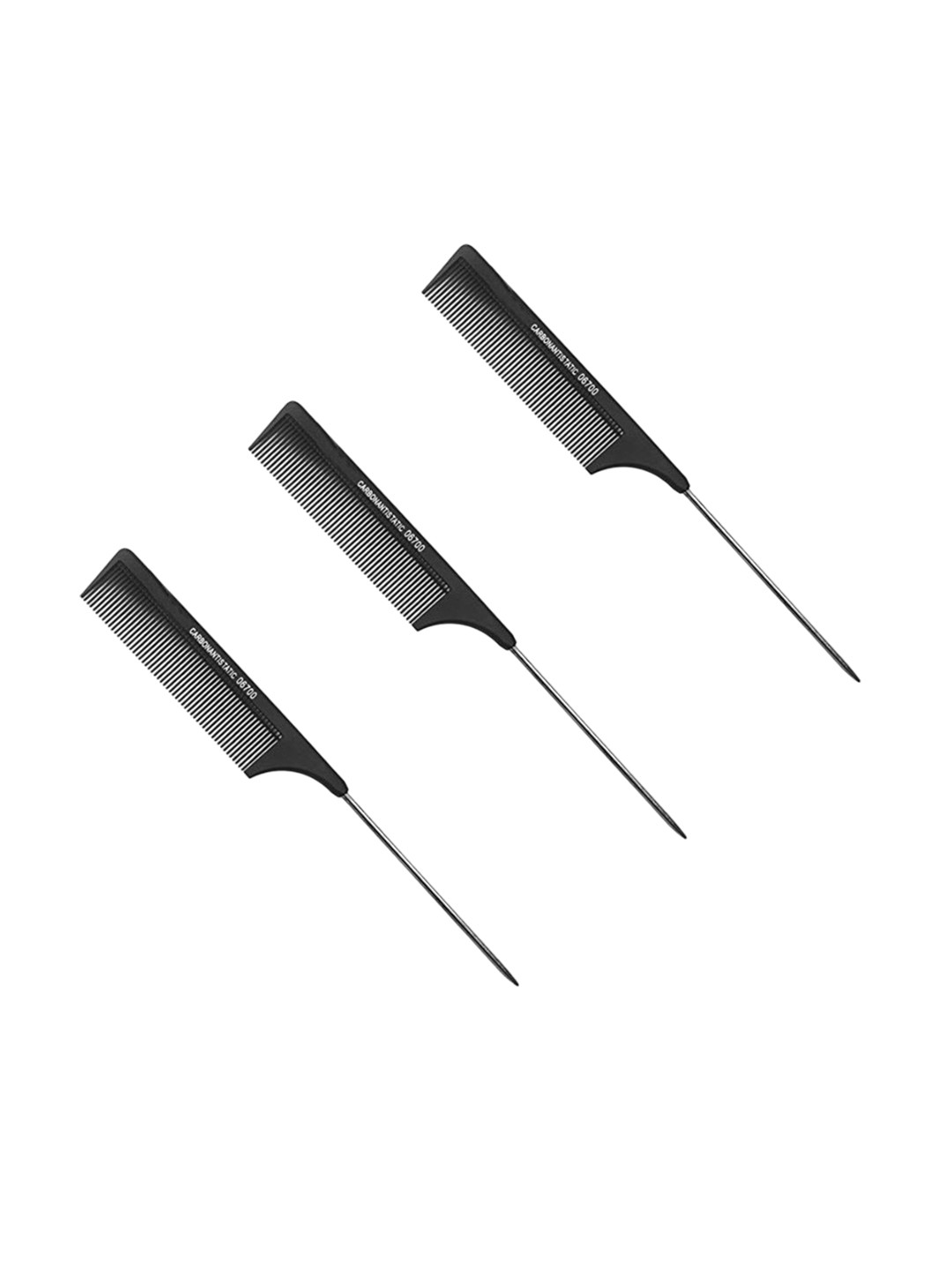 Utkarsh Set Of 3 Barber Pin Tail Comb For Cutting & Hair Styling