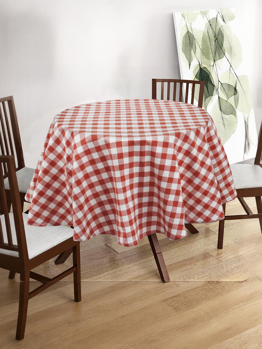 Cotton Candy Orange Cotton Table Covers