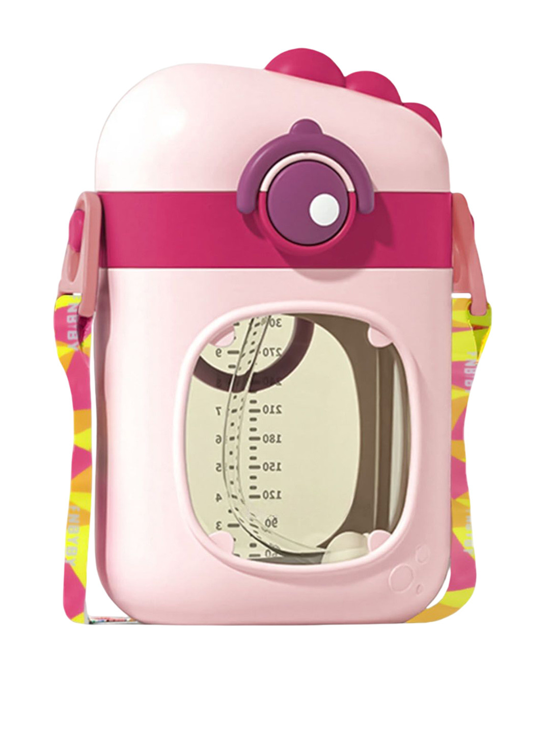 StarAndDaisy Pink Plastic Spill Proof Sipper - 350ml