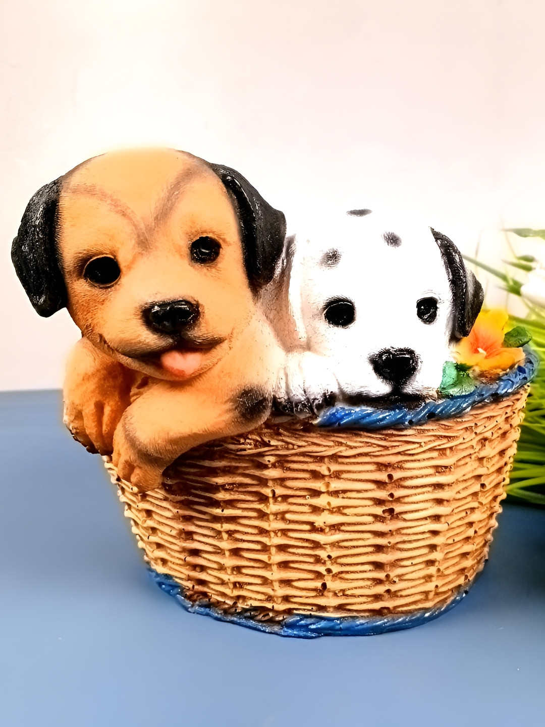 apka mart Brown Figurine Showpiece