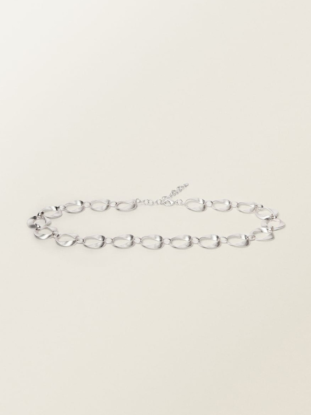 MANGO Women Metallic Belt