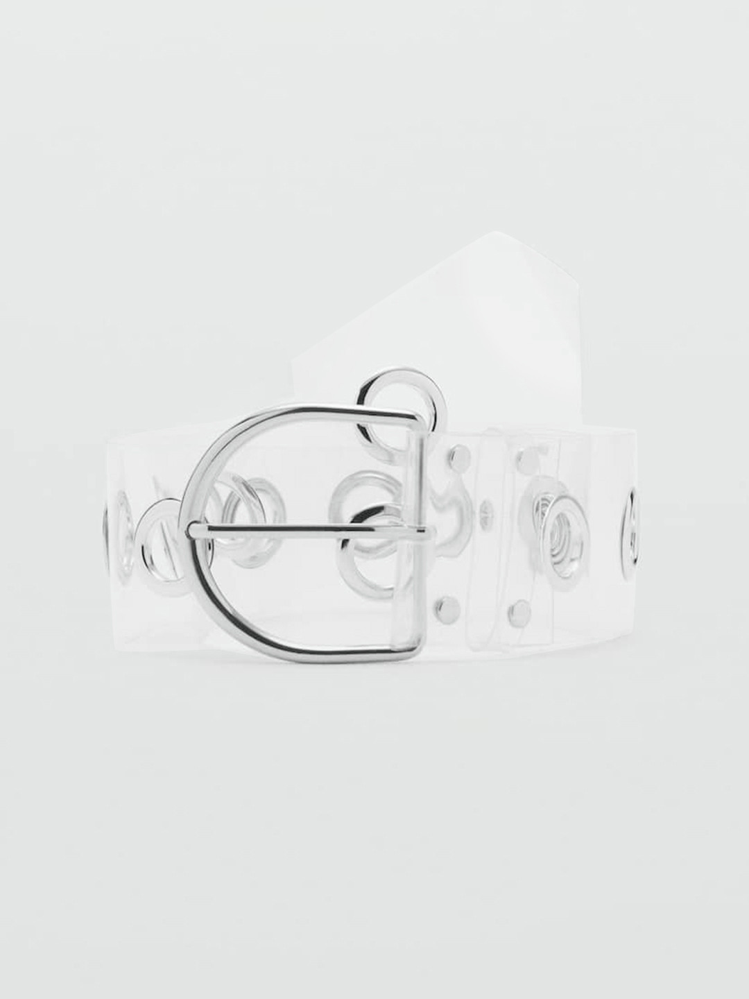 MANGO Women Studded Wide Belt