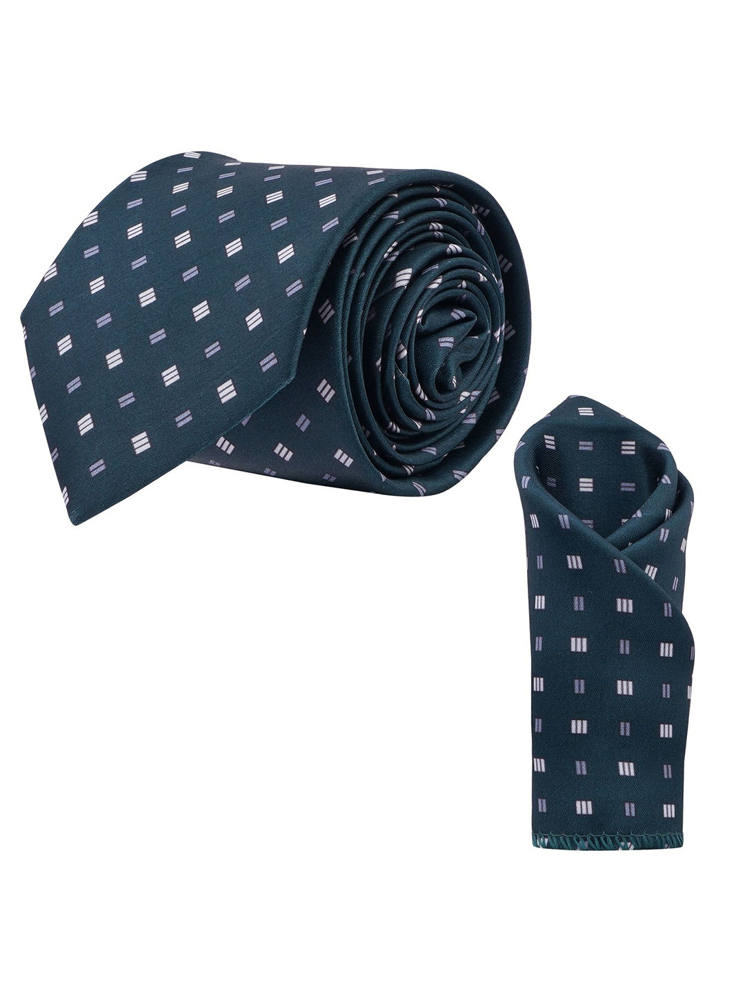 CALIXTO Men Printed Satin Ascot Tie