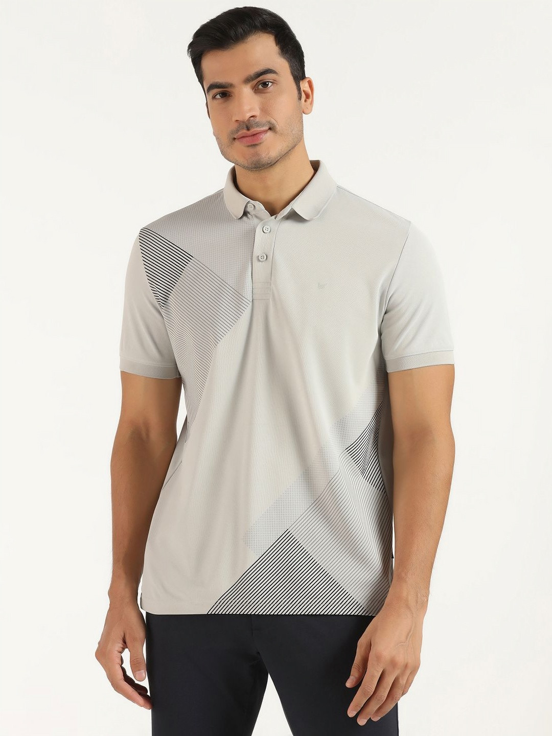 Blackberrys Men Textured Techpro Formal Shirts