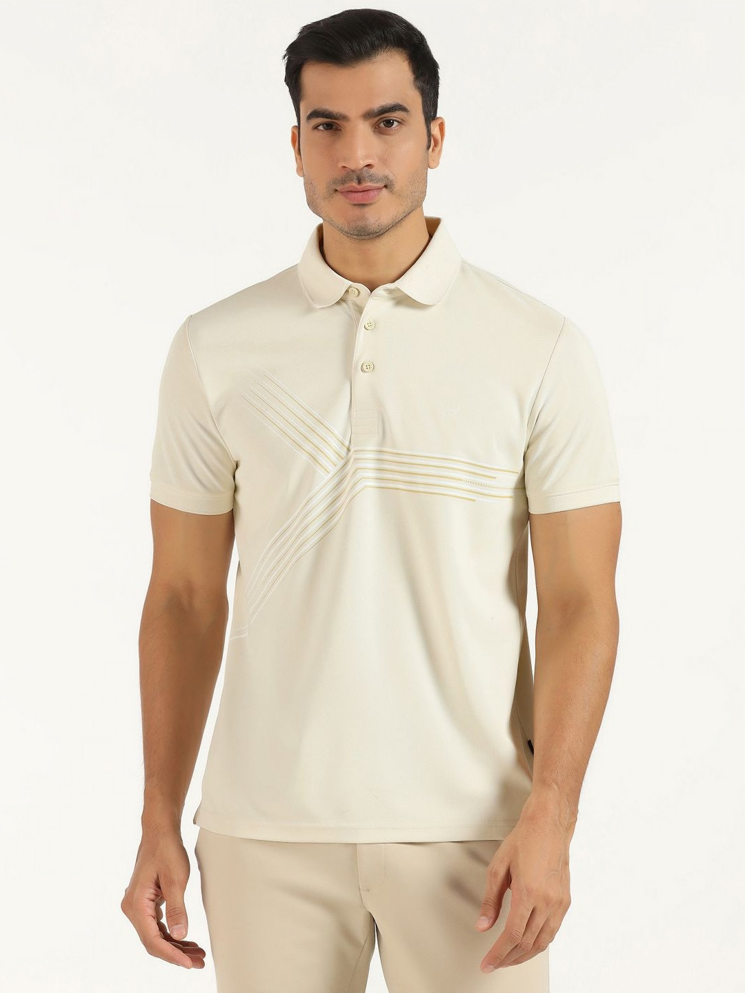 Blackberrys Men Textured Techpro Tshirt