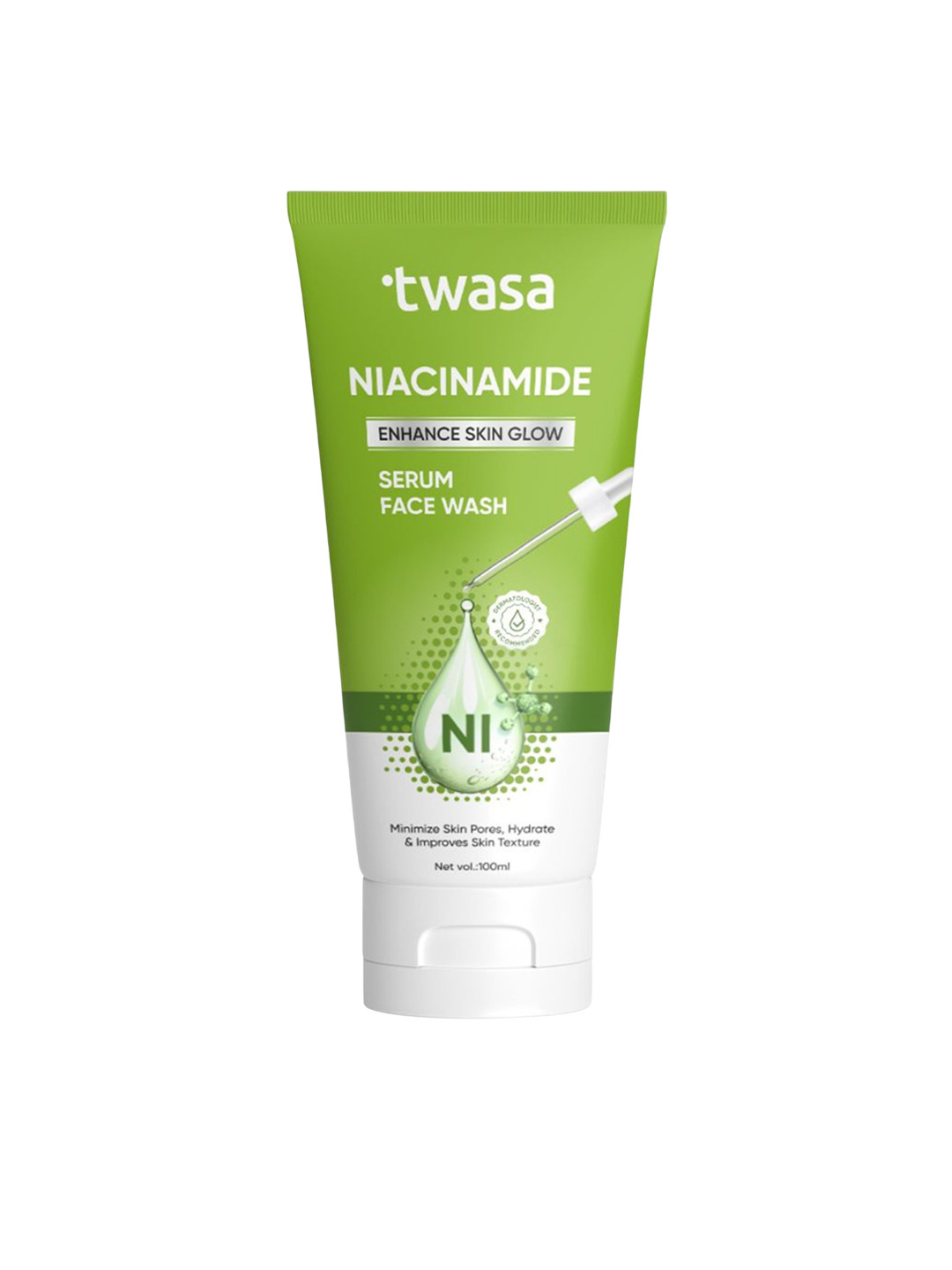 Twasa Niacinamide Enhance Skin Glow Serum Face Wash- 100 ml