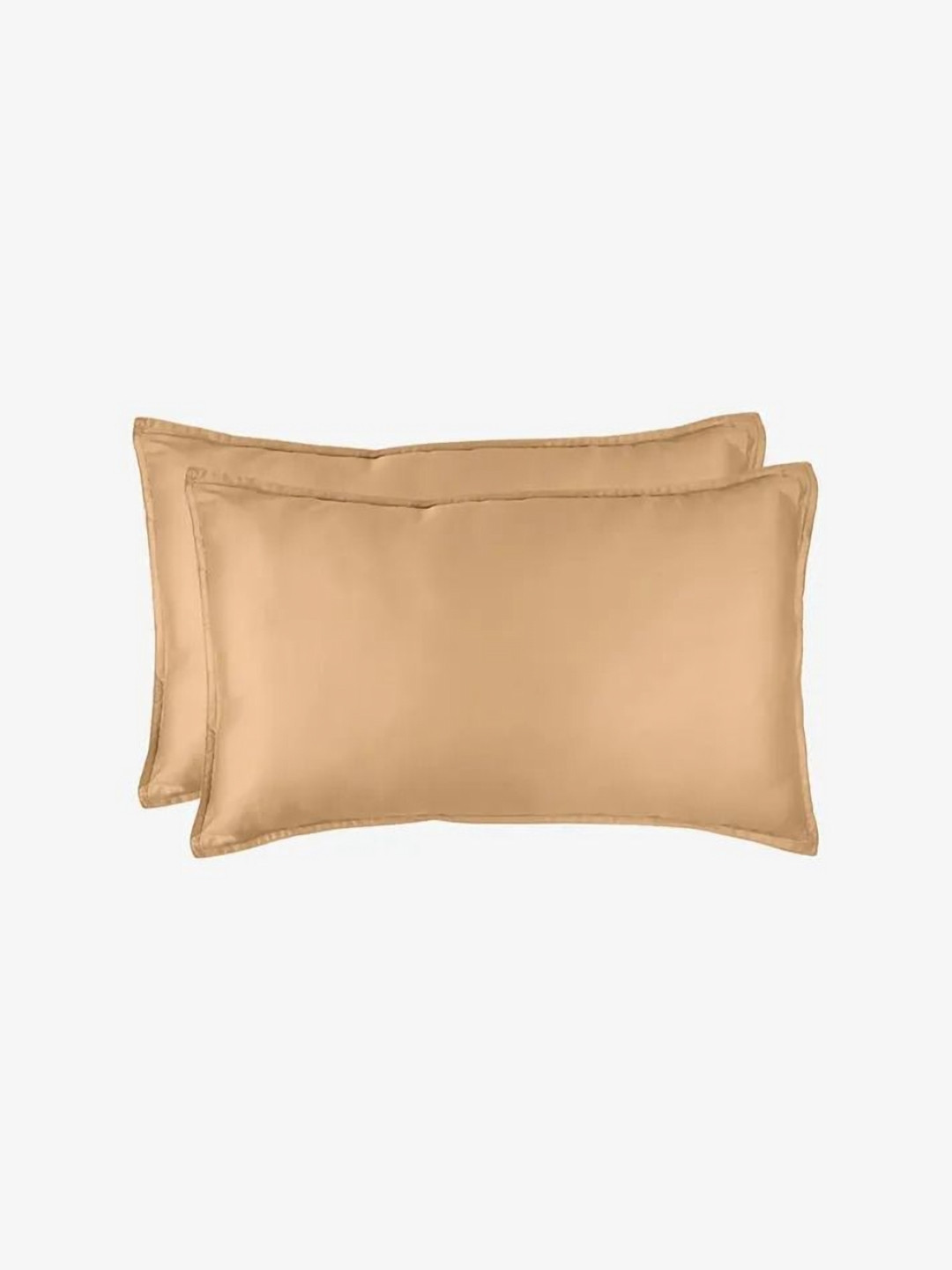 Zarf Tan Pure Cotton Pillow Covers