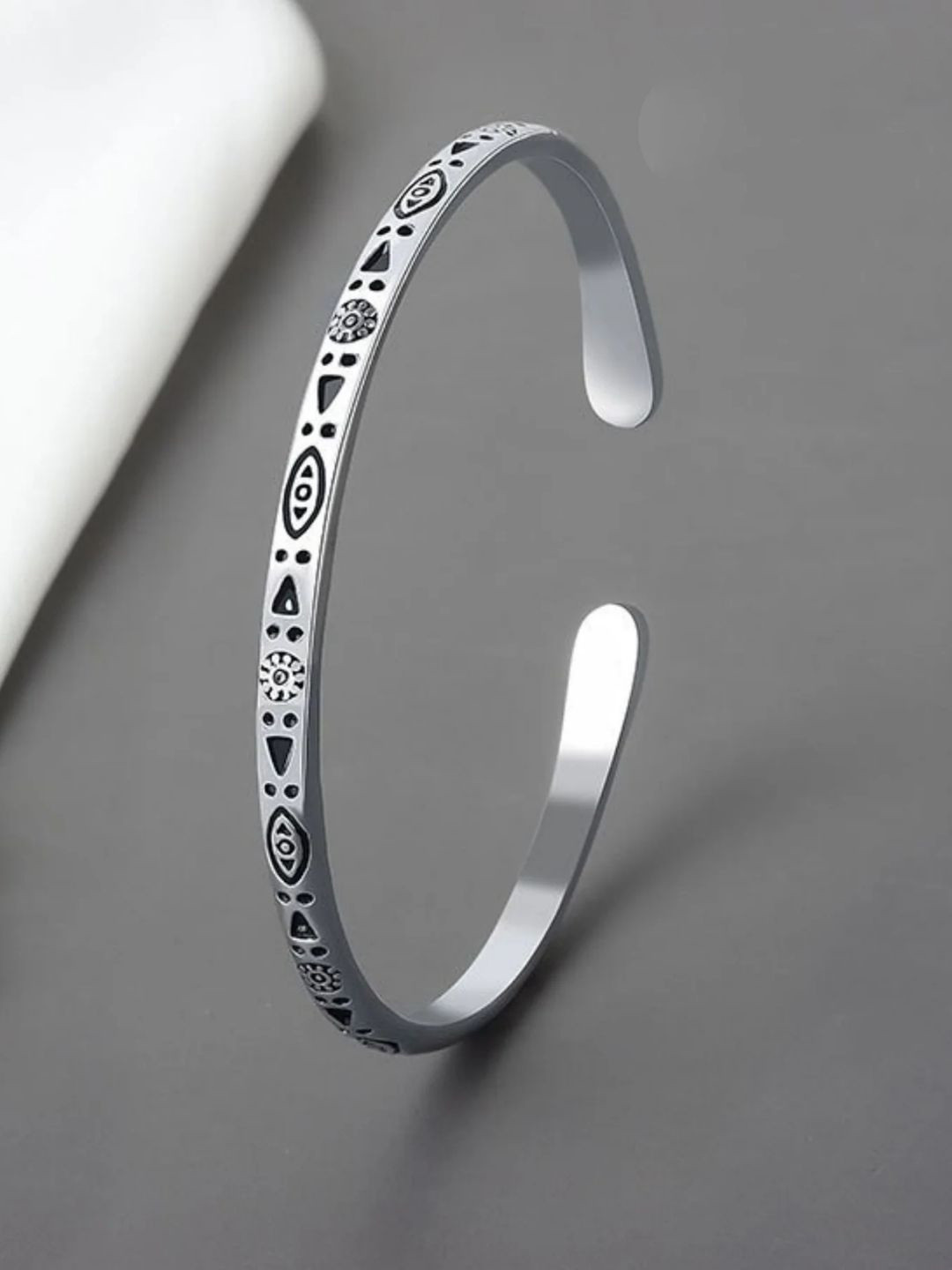 SALTY Pack of 2 Men Tarazwa Silver Cuff