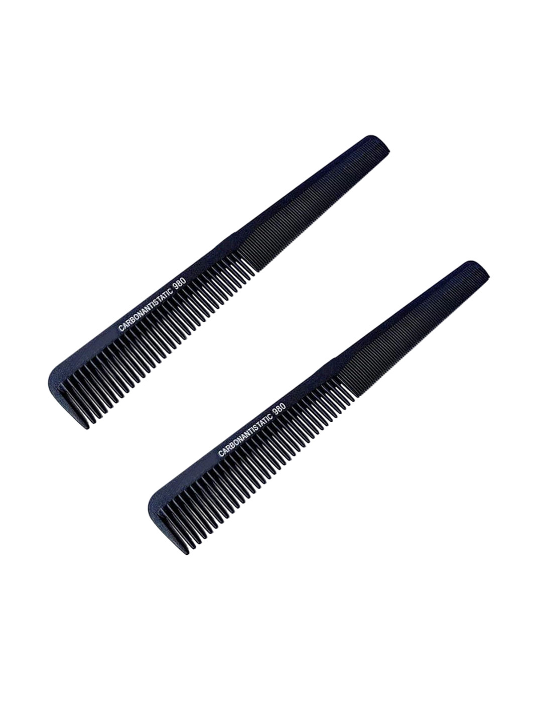 Utkarsh Set Of 2 Barber Comb With Fine Tooth For Cutting & Hair Styling