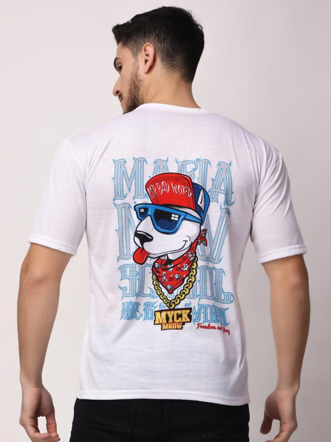 Balaji Trading Com Graphic Printed Cotton T-shirt