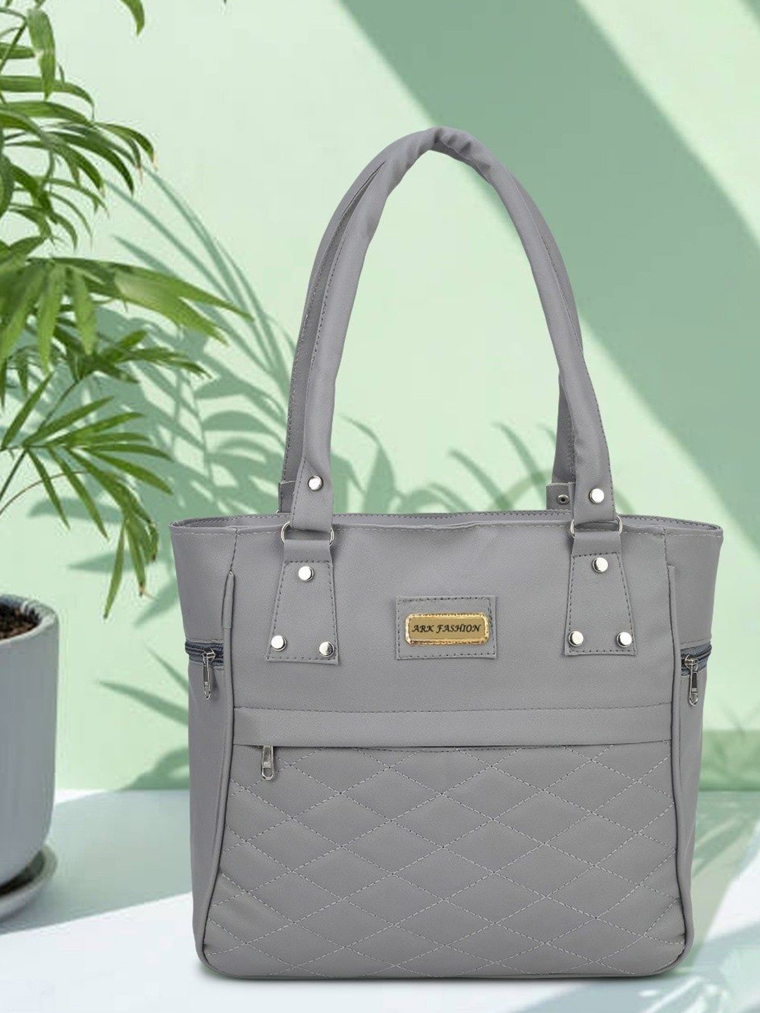 ARK FASHION Structured Shoulder Bag