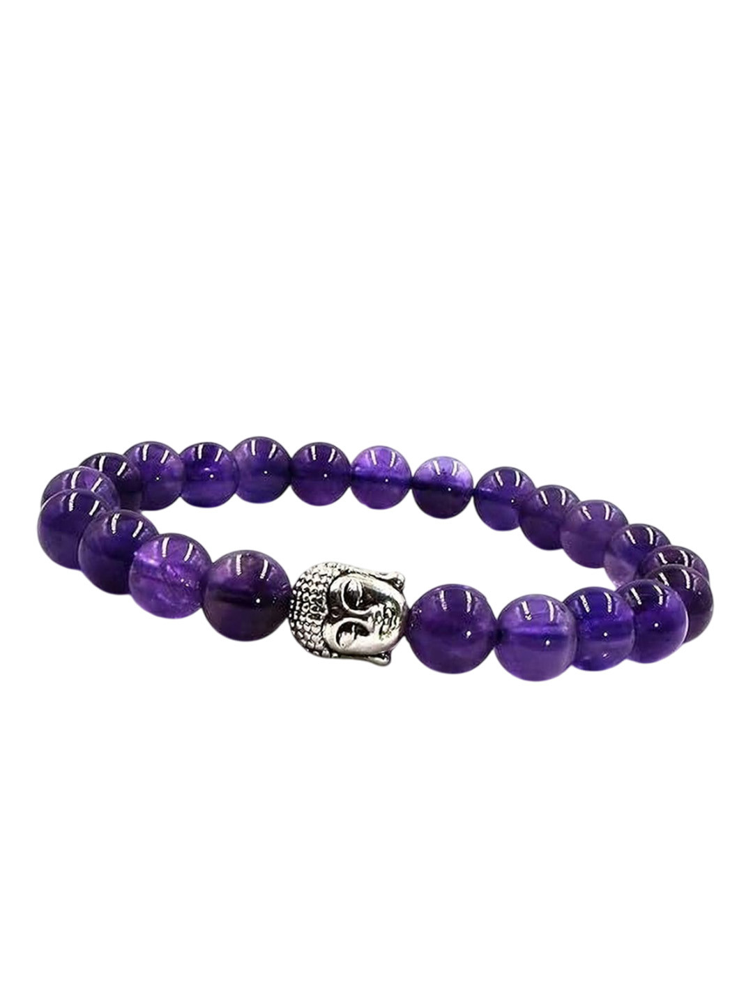 Sukhad Amethyst Beaded Bracelet