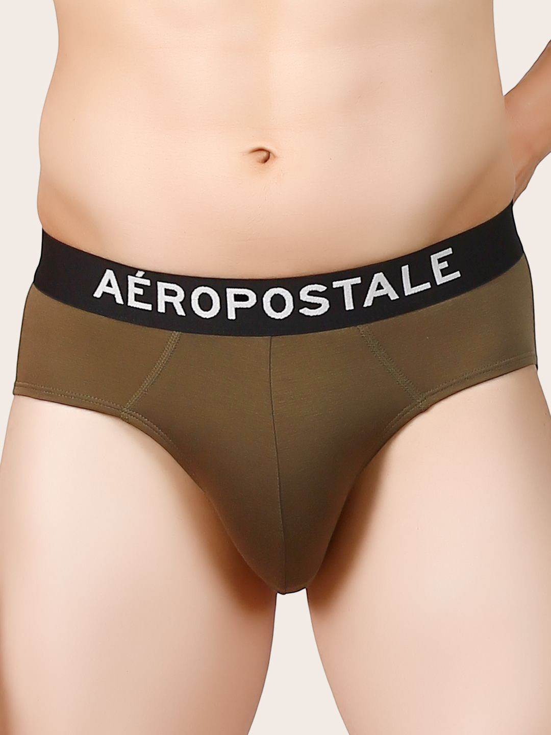 Aeropostale Mid Rise Basic Briefs BLBF01-ONIT