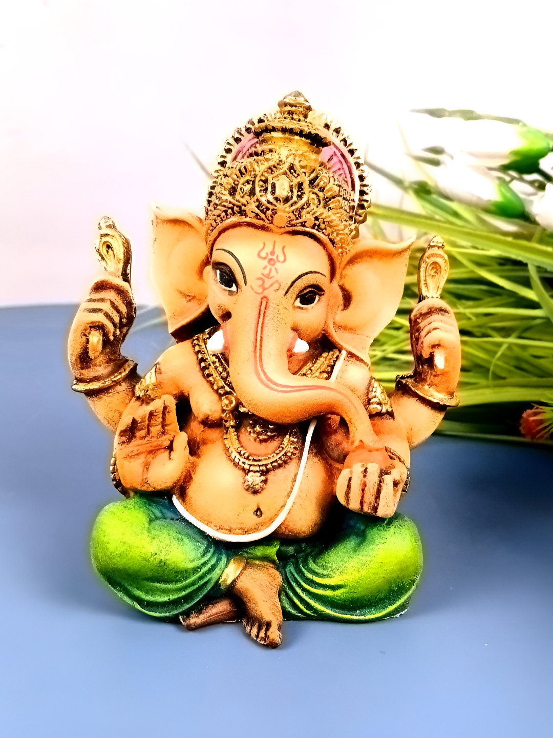 apka mart Beige Religious Idol Showpiece