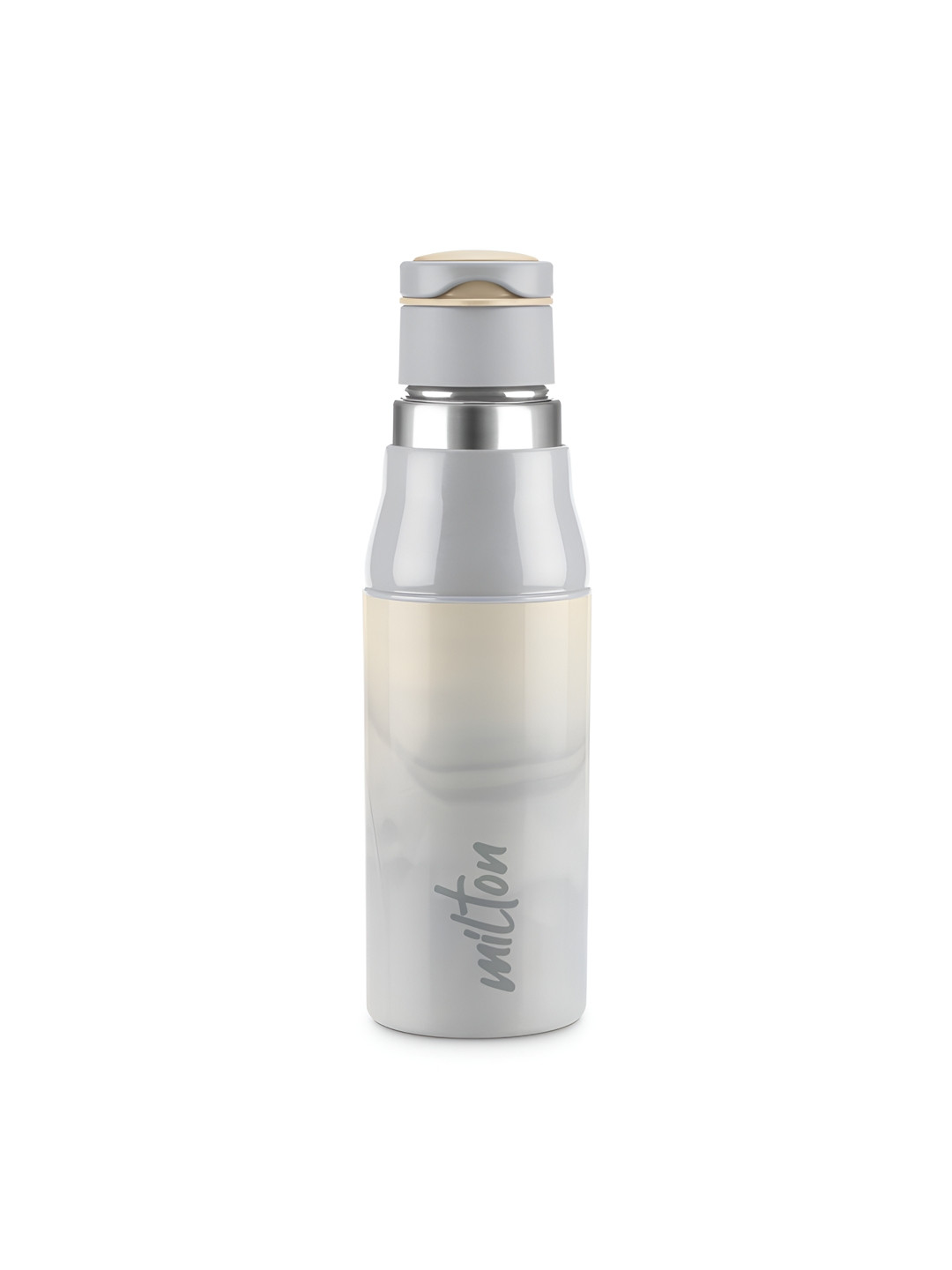 Milton Steel Sublime 600 Thermoware I Hot and Cold PU Insulated Water Bottle 520 ml Grey