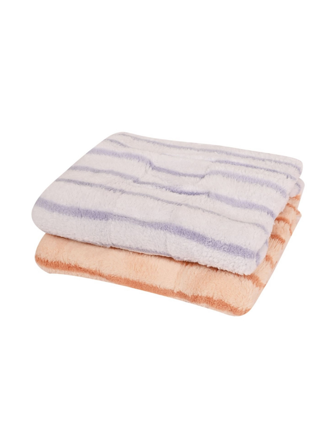 LOOM LEGACY 2-Pcs Purple & White Striped Kitchen Towel