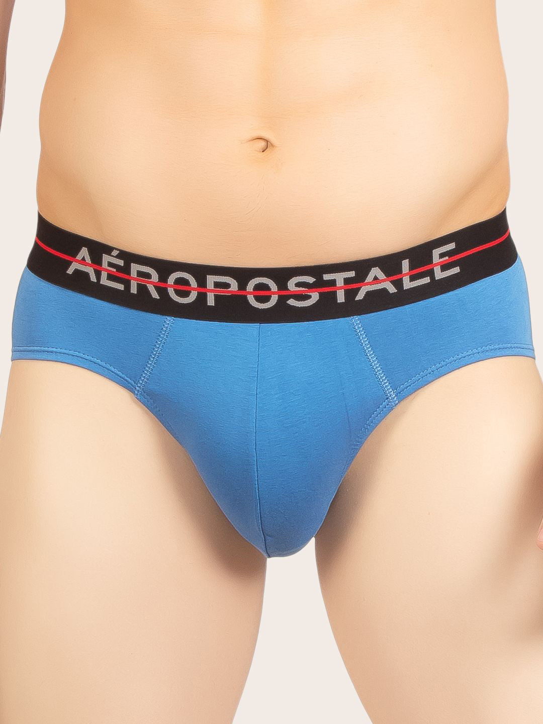 Aeropostale Mid Rise Basic Briefs LJSBF01-BGCB