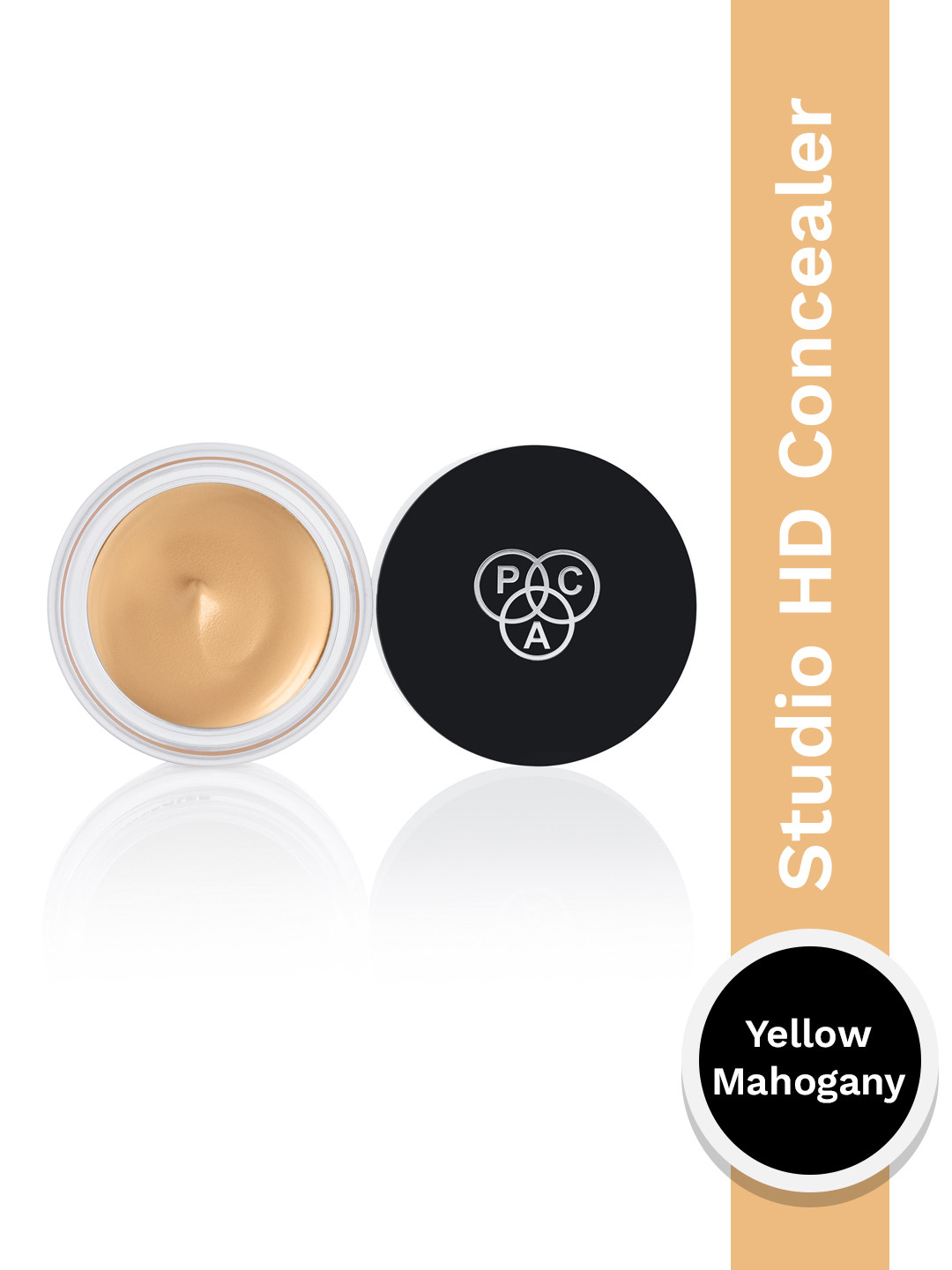 PAC Long-Wearing Studio HD Concealer 12 g - Yellow Mahogany
