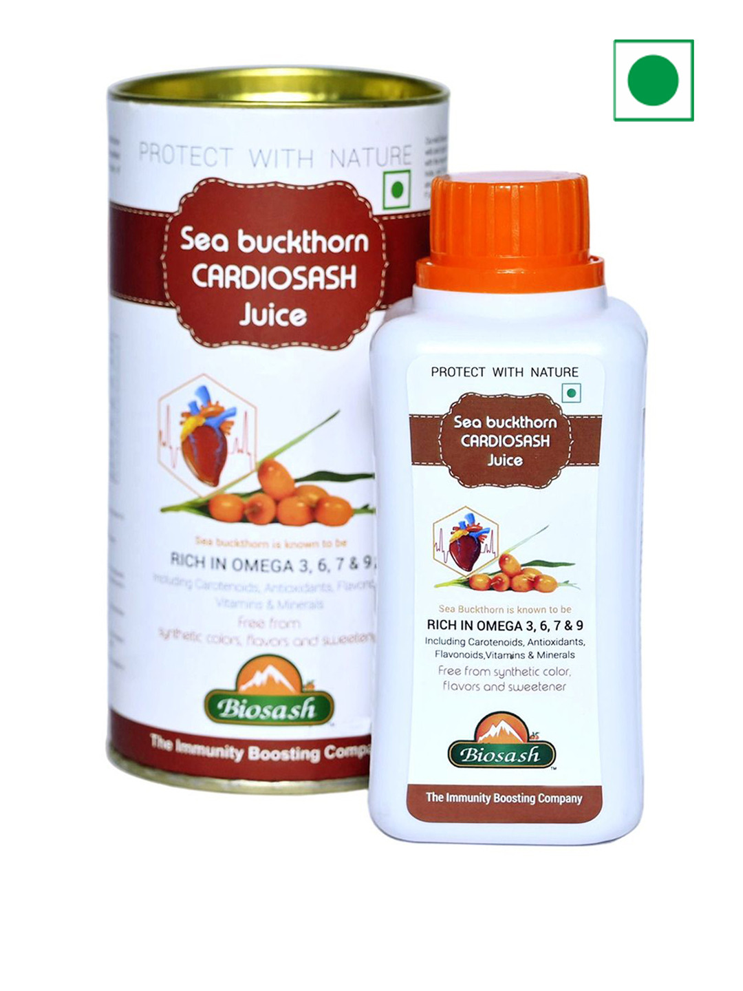BIOSASH Sea Buckthorn cardiosash Juice - 250ml
