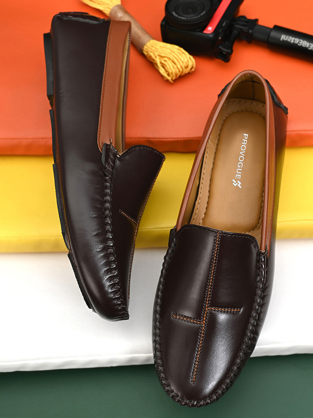 Provogue Men Basic Slip-On Loafers