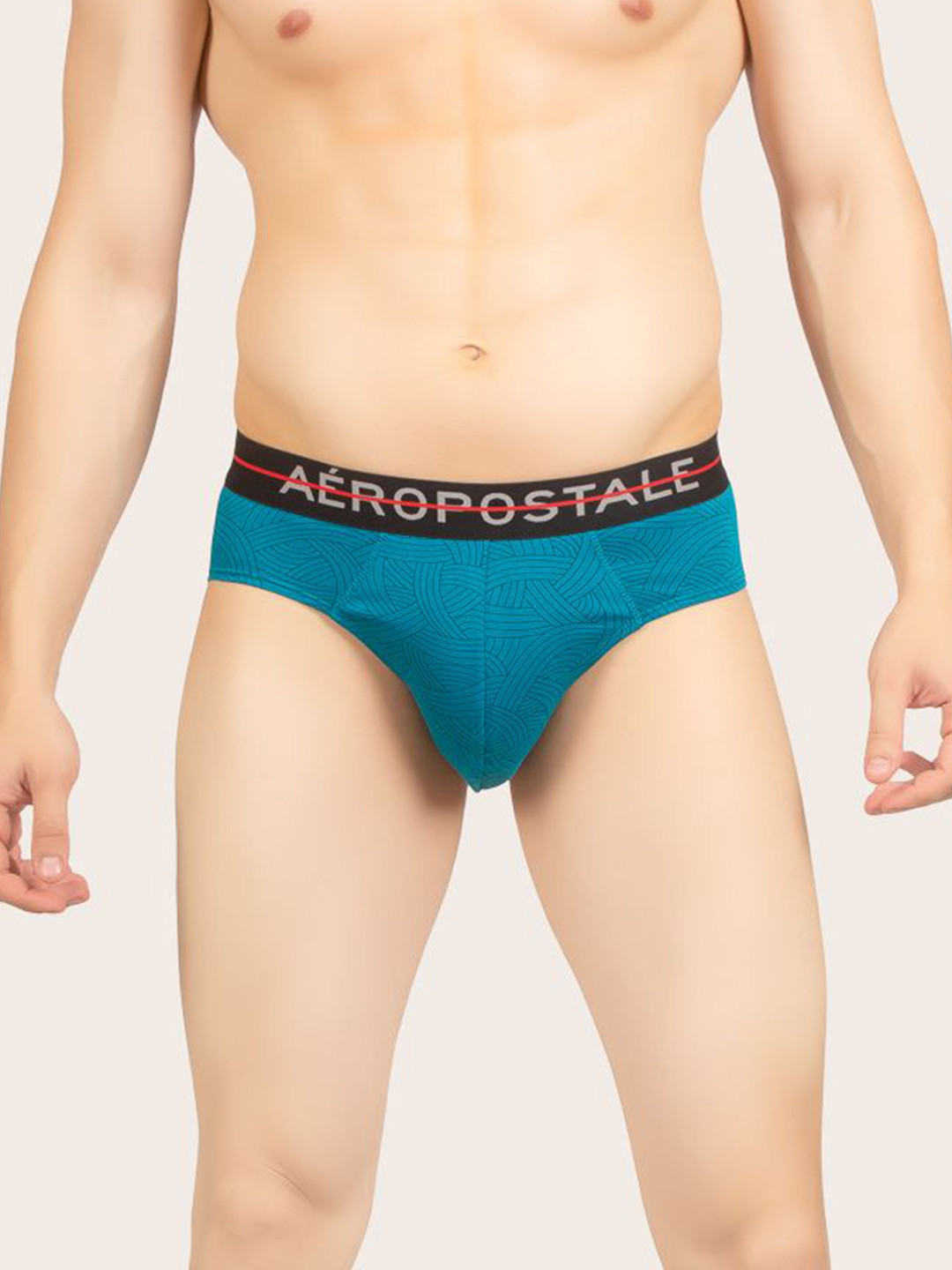Aeropostale Mid Rise Basic Briefs LJABF01-OCBK