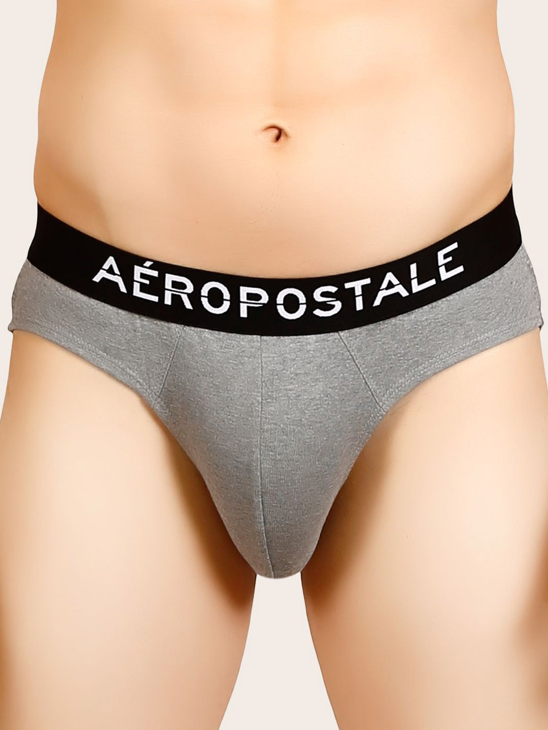 Aeropostale Mid Rise Basic Briefs RBF02-GMEL