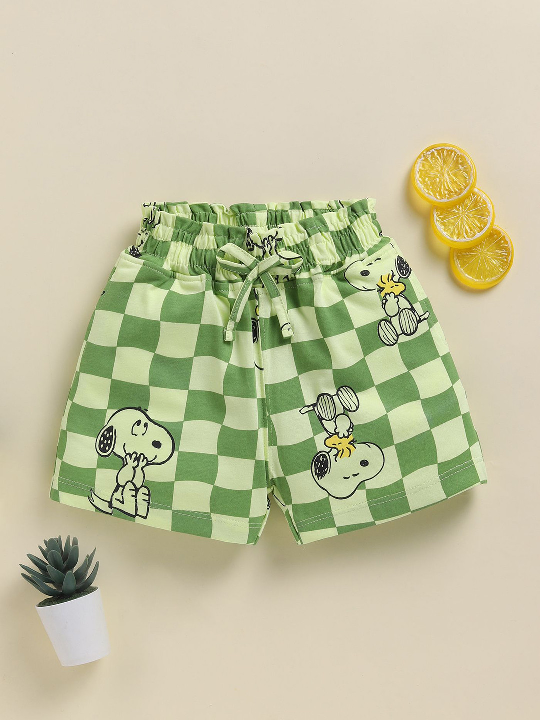 Annie Girls Colourblocked Regular Fit Hot Pants Shorts