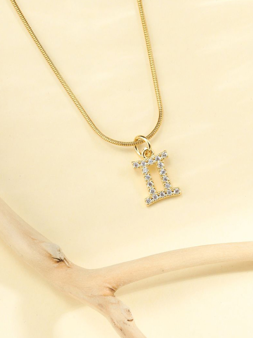 SALTY Pack of 2 Women Cosmic Zodiac Pendant - Gemini