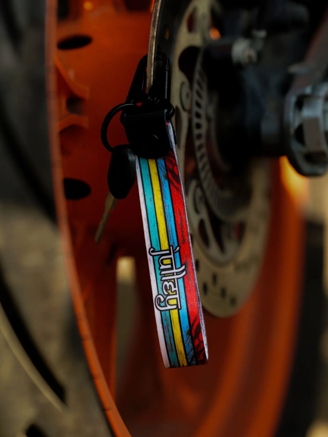 WANDERLOOMS Printed Key Chain