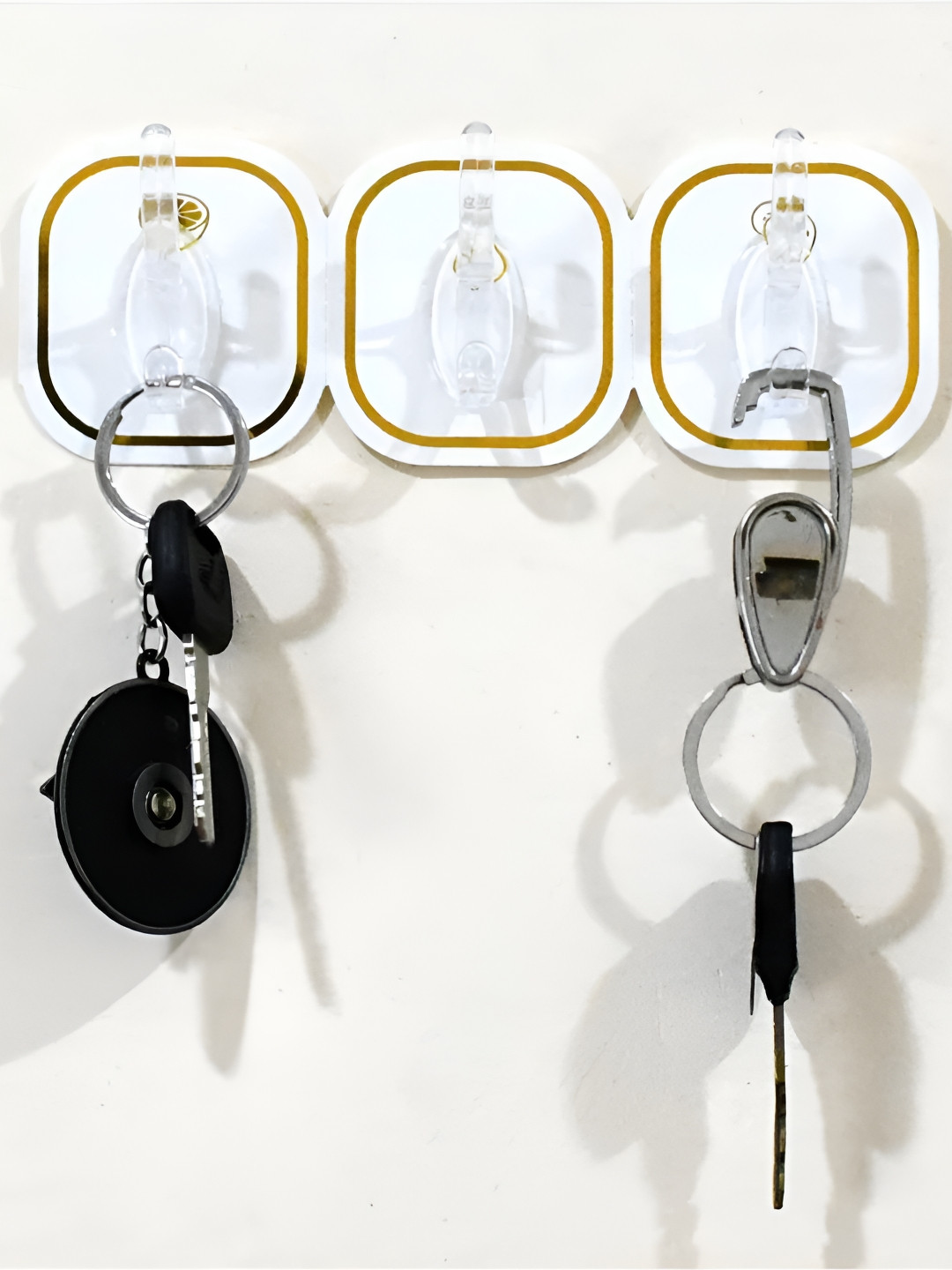 DeoDap Set of 6 Self Adhesive Wall Hooks