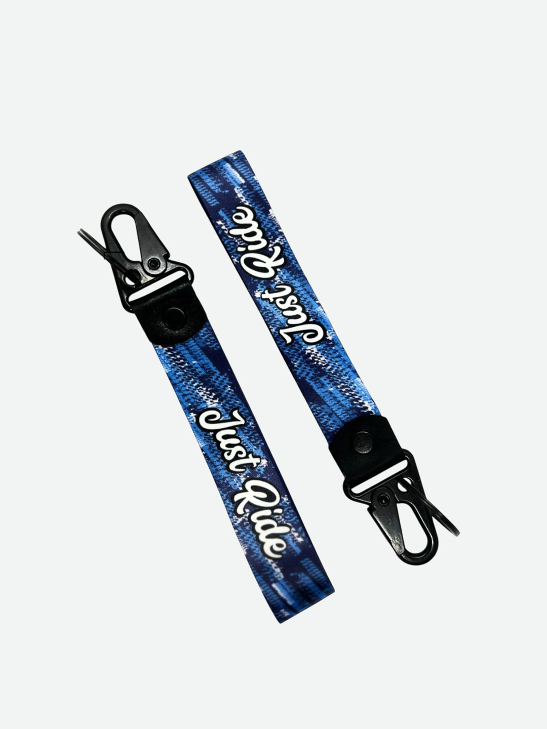 WANDERLOOMS Printed Just Ride Key Chain