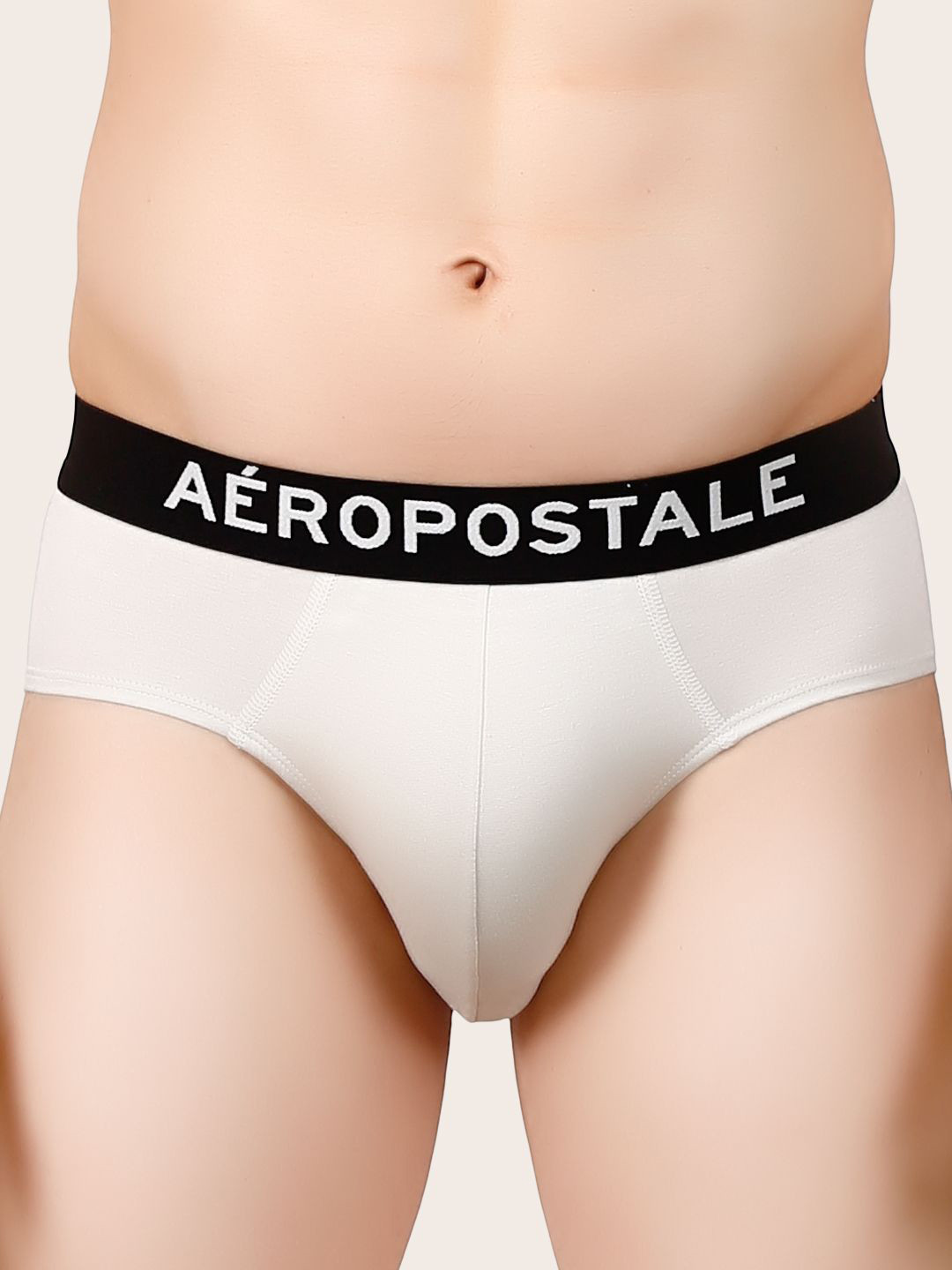 Aeropostale Mid Rise Basic Briefs BLBF01-LGRY