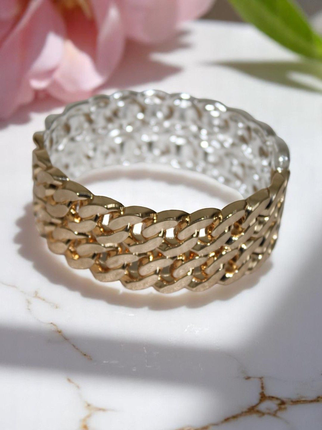 Jolly Faces Bangle-Style Bracelet