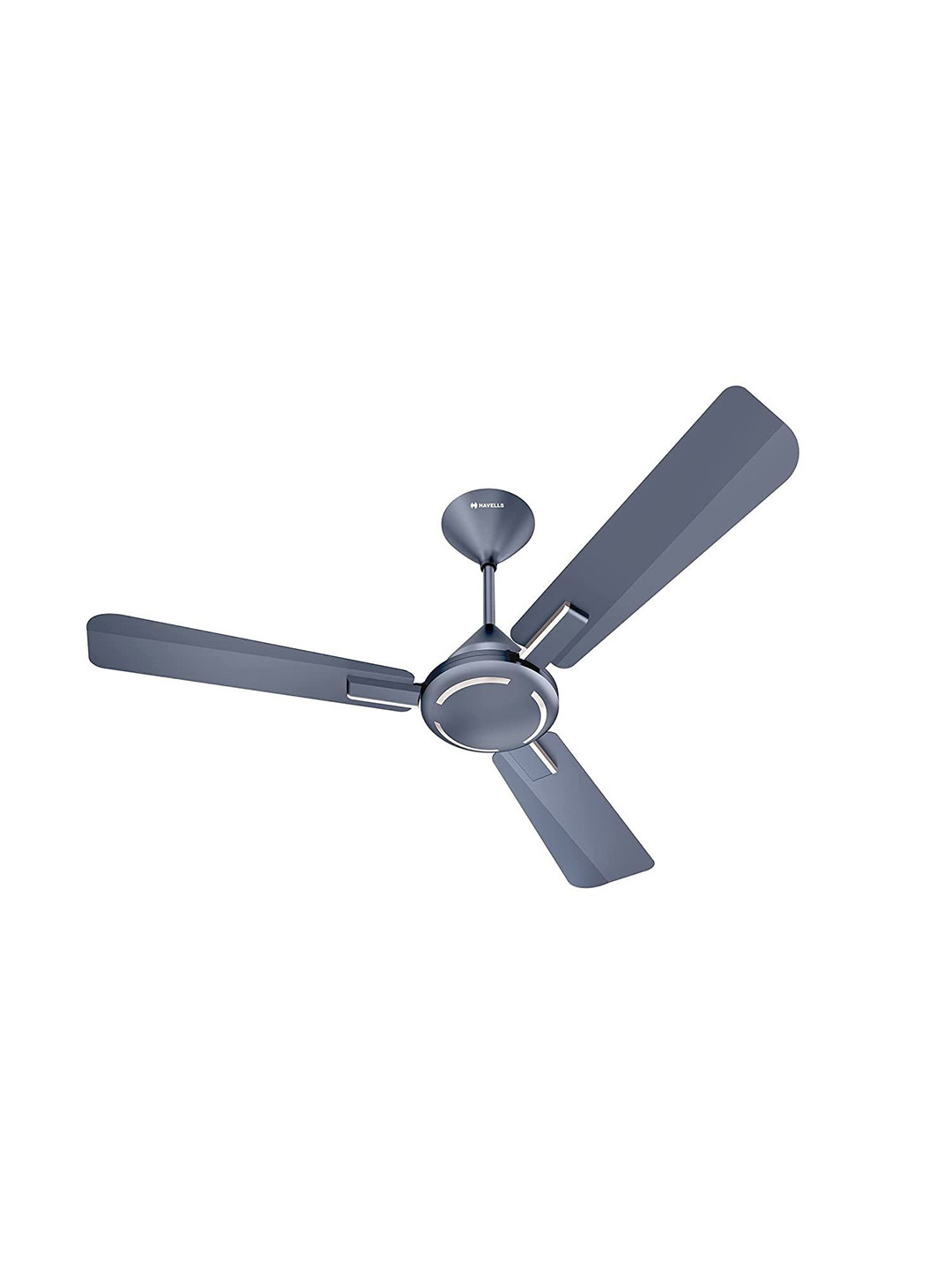 Havells Ambrose Es Nickle Saphire Grey Regulator Controlled 3 Blades Ceiling Fan