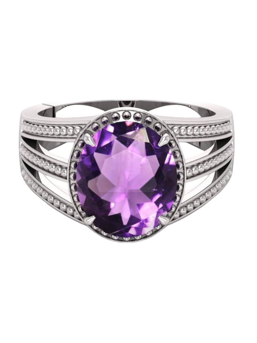 RRVGEM 4.00 Ratti Blue Amethyst Ring