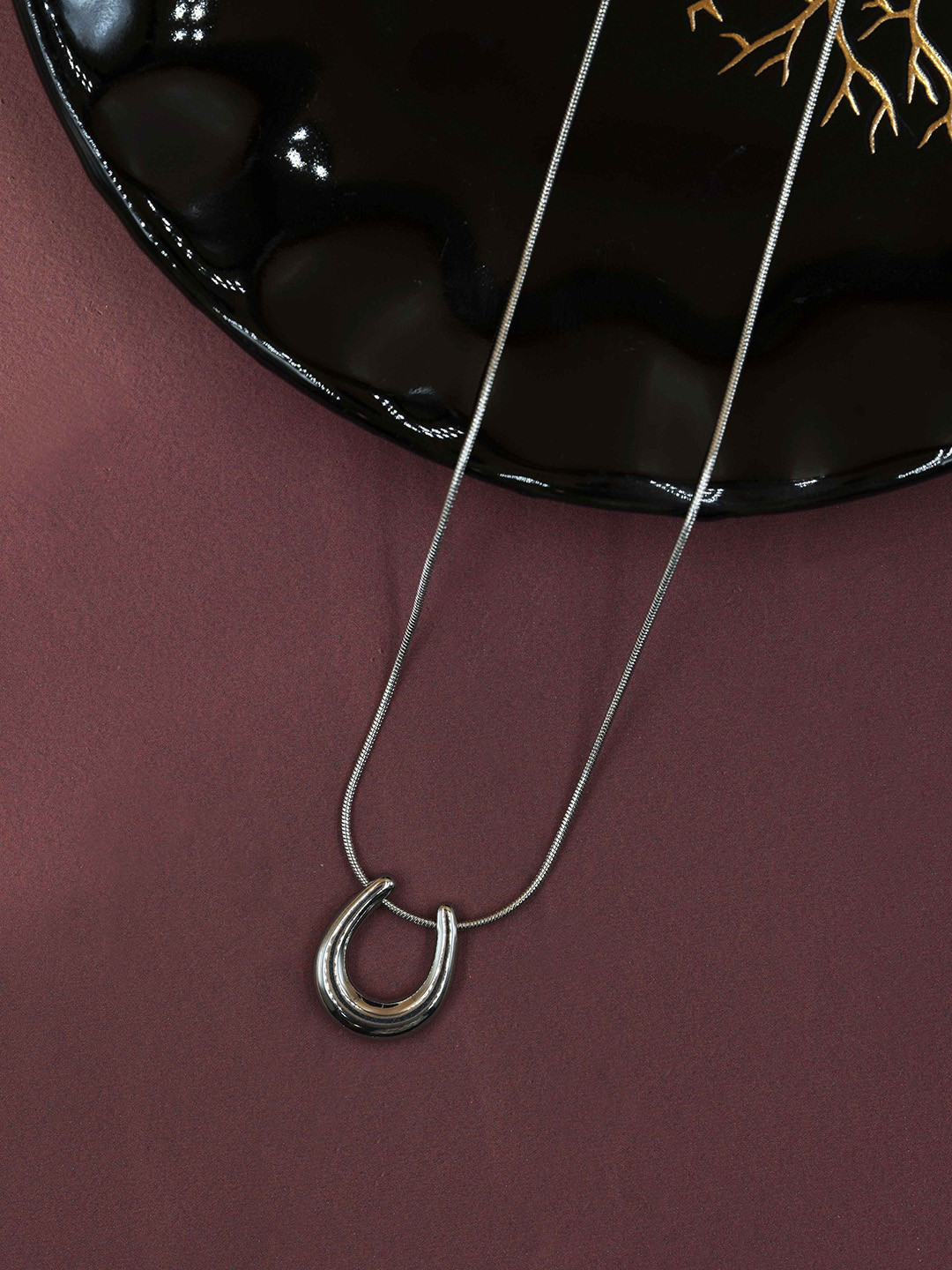 ARTKLIM Silver-Plated Stainless Steel Chain