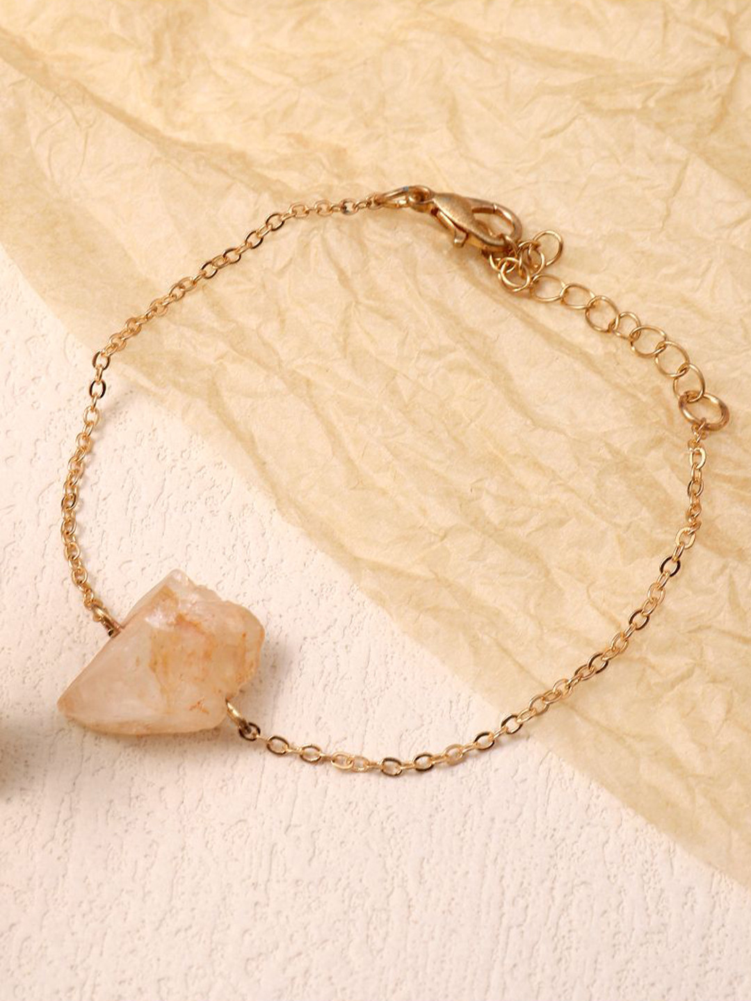 SALTY Pack of 2 Women Solid Stone of Confidence Bracelet